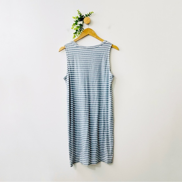Jane & Delancey NWT Blue White Striped Nautical Jersey Basic Mini Dress - Picture 8 of 9